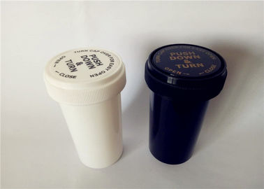 China Dispensary 40DR Plastic Medicine Bottles No Sharp Edges Keeping Products Fresh supplier