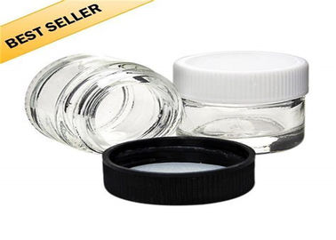 China Non - Toxic Seal Glass Concentrate Containers , FDA Free Glass Concentrate Jars supplier