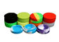 5ml Mixed Color Food Grade Silicone Containers , Anti Dust Silicone Dab Containers supplier
