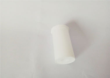 China Opaque White Plastic Pop Top Vials , UV Light Blocked Pharmacy Pill Containers supplier