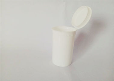 China 19DR Water Resistant Pop Top Vials , Plastic Pill Containers With High Tightness supplier