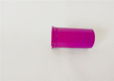 China RX Philips Small Plastic Vials Opaque Purple For Pills Easy Access / Storage supplier