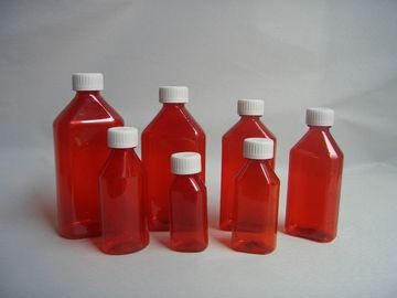 China Child Resistant 4 OZ Amber Oval Pharmacy Bottles Odorless Airtight With Even Thickness supplier
