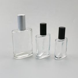 China 30ml - 100ml Frosted Refillable Perfume Bottle / Transparent Glass Spray Bottle supplier