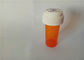 Dispensary Colorful Reversible Cap Vials , Odor Resistant Plastic Prescription Vials supplier
