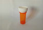 Seal Amber Reversible Cap Vials Child Proof H84mm*D32mm With Even Thickness supplier