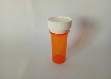 Seal Amber Reversible Cap Vials Child Proof H84mm*D32mm With Even Thickness supplier