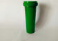No Smearing Reversible Cap Vials , Opaque Green Child Proof Pharmacy Pill Bottles supplier