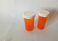 8 Sizes Amber Child Resistant Vials , Translucent Color Child Proof Pill Container supplier