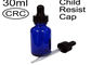 Customized Printing Glass Dropper Bottles , Medicine Dropper Bottle Blocking UV Rays supplier