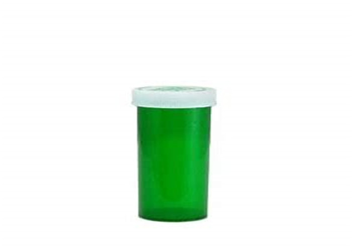 Translucent Green 20DR Child Proof Containers Safety Medical Grade ...